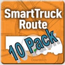 SmartTruckRoute iPhone/iPad 1 Year (10 Pack)