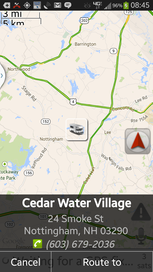 SmartTruckRoute RV routing app provides navigation and routing for recreational vehicle drivers